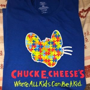 Chuck E. Cheese’s Autism Awareness T-Shirt